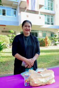 คณะวิทยาการจัดการ จัดพิธีทำบุญตักบาตรรับปีใหม่ พร้อมจัดโครงการสานสัมพันธ์พี่น้องวิทยาการจัดการ