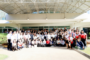 คณะวิทยาการจัดการ จัดพิธีทำบุญตักบาตรรับปีใหม่ พร้อมจัดโครงการสานสัมพันธ์พี่น้องวิทยาการจัดการ