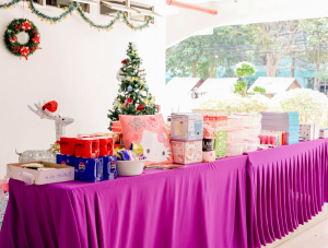 คณะวิทยาการจัดการ จัดพิธีทำบุญตักบาตรรับปีใหม่ พร้อมจัดโครงการสานสัมพันธ์พี่น้องวิทยาการจัดการ