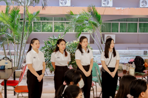 คณะวิทยาการจัดการ จัดพิธีทำบุญตักบาตรรับปีใหม่ พร้อมจัดโครงการสานสัมพันธ์พี่น้องวิทยาการจัดการ