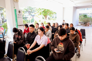 คณะวิทยาการจัดการ จัดพิธีทำบุญตักบาตรรับปีใหม่ พร้อมจัดโครงการสานสัมพันธ์พี่น้องวิทยาการจัดการ
