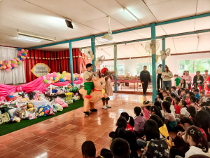 มรภ.เทพสตรี ร่วมส่งต่อความสุข มอบทุนการศึกษาและของขวัญเนื่องในวันเด็กแห่งชาติ ณ โรงเรียนบ้านนกเขาเปล้า