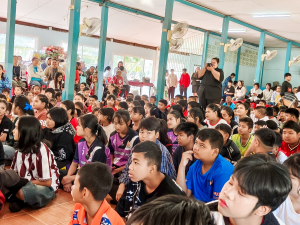 มรภ.เทพสตรี ร่วมส่งต่อความสุข มอบทุนการศึกษาและของขวัญเนื่องในวันเด็กแห่งชาติ ณ โรงเรียนบ้านนกเขาเปล้า