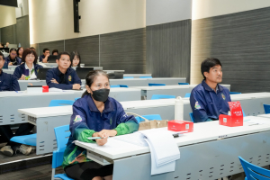 งานบริหารงานบุคคล มรภ.เทพสตรี จัดอบรมการวิเคราะห์ค่างานและประเมินค่างาน เพื่อกำหนดตำแหน่ง กรณีตำแหน่งหัวหน้างานฯ ระดับชำนาญการ