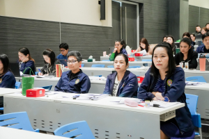 งานบริหารงานบุคคล มรภ.เทพสตรี จัดอบรมการวิเคราะห์ค่างานและประเมินค่างาน เพื่อกำหนดตำแหน่ง กรณีตำแหน่งหัวหน้างานฯ ระดับชำนาญการ