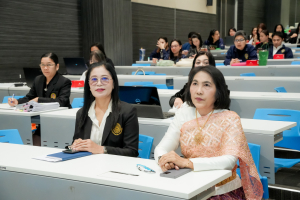 งานบริหารงานบุคคล มรภ.เทพสตรี จัดอบรมการวิเคราะห์ค่างานและประเมินค่างาน เพื่อกำหนดตำแหน่ง กรณีตำแหน่งหัวหน้างานฯ ระดับชำนาญการ