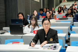 งานบริหารงานบุคคล มรภ.เทพสตรี จัดอบรมการวิเคราะห์ค่างานและประเมินค่างาน เพื่อกำหนดตำแหน่ง กรณีตำแหน่งหัวหน้างานฯ ระดับชำนาญการ