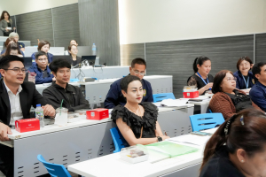 งานบริหารงานบุคคล มรภ.เทพสตรี จัดอบรมการวิเคราะห์ค่างานและประเมินค่างาน เพื่อกำหนดตำแหน่ง กรณีตำแหน่งหัวหน้างานฯ ระดับชำนาญการ