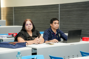 งานบริหารงานบุคคล มรภ.เทพสตรี จัดอบรมการวิเคราะห์ค่างานและประเมินค่างาน เพื่อกำหนดตำแหน่ง กรณีตำแหน่งหัวหน้างานฯ ระดับชำนาญการ