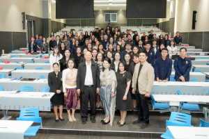 งานบริหารงานบุคคล มรภ.เทพสตรี จัดอบรมการวิเคราะห์ค่างานและประเมินค่างาน เพื่อกำหนดตำแหน่ง กรณีตำแหน่งหัวหน้างานฯ ระดับชำนาญการ