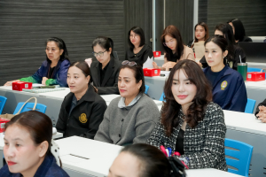 งานบริหารงานบุคคล มรภ.เทพสตรี จัดอบรมการวิเคราะห์ค่างานและประเมินค่างาน เพื่อกำหนดตำแหน่ง กรณีตำแหน่งหัวหน้างานฯ ระดับชำนาญการ