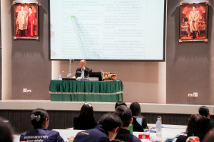 งานบริหารงานบุคคล มรภ.เทพสตรี จัดอบรมการวิเคราะห์ค่างานและประเมินค่างาน เพื่อกำหนดตำแหน่ง กรณีตำแหน่งหัวหน้างานฯ ระดับชำนาญการ