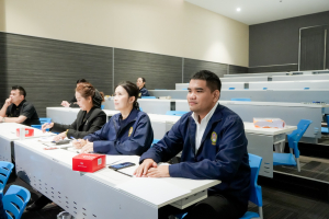 งานบริหารงานบุคคล มรภ.เทพสตรี จัดอบรมการวิเคราะห์ค่างานและประเมินค่างาน เพื่อกำหนดตำแหน่ง กรณีตำแหน่งหัวหน้างานฯ ระดับชำนาญการ