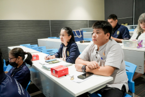 งานบริหารงานบุคคล มรภ.เทพสตรี จัดอบรมการวิเคราะห์ค่างานและประเมินค่างาน เพื่อกำหนดตำแหน่ง กรณีตำแหน่งหัวหน้างานฯ ระดับชำนาญการ