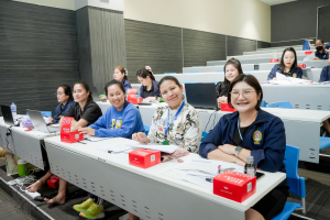 งานบริหารงานบุคคล มรภ.เทพสตรี จัดอบรมการวิเคราะห์ค่างานและประเมินค่างาน เพื่อกำหนดตำแหน่ง กรณีตำแหน่งหัวหน้างานฯ ระดับชำนาญการ