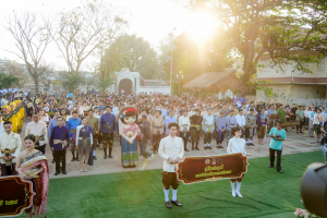 มรภ.เทพสตรี ร่วมเดินรณรงค์แต่งไทยงานแผ่นดินสมเด็จพระนารายณ์มหาราช ครั้งที่ 38 ประจำปี พ.ศ. 2569