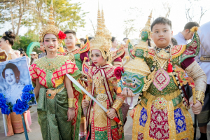 มรภ.เทพสตรี ร่วมเดินรณรงค์แต่งไทยงานแผ่นดินสมเด็จพระนารายณ์มหาราช ครั้งที่ 38 ประจำปี พ.ศ. 2569