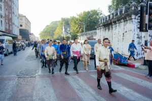 มรภ.เทพสตรี ร่วมเดินรณรงค์แต่งไทยงานแผ่นดินสมเด็จพระนารายณ์มหาราช ครั้งที่ 38 ประจำปี พ.ศ. 2569