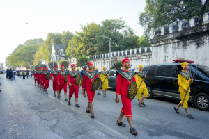มรภ.เทพสตรี ร่วมเดินรณรงค์แต่งไทยงานแผ่นดินสมเด็จพระนารายณ์มหาราช ครั้งที่ 38 ประจำปี พ.ศ. 2569
