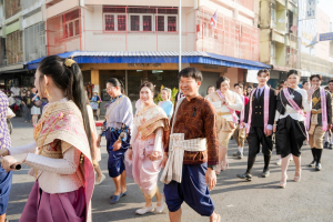 มรภ.เทพสตรี ร่วมเดินรณรงค์แต่งไทยงานแผ่นดินสมเด็จพระนารายณ์มหาราช ครั้งที่ 38 ประจำปี พ.ศ. 2569