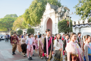 มรภ.เทพสตรี ร่วมเดินรณรงค์แต่งไทยงานแผ่นดินสมเด็จพระนารายณ์มหาราช ครั้งที่ 38 ประจำปี พ.ศ. 2569