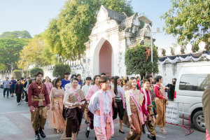 มรภ.เทพสตรี ร่วมเดินรณรงค์แต่งไทยงานแผ่นดินสมเด็จพระนารายณ์มหาราช ครั้งที่ 38 ประจำปี พ.ศ. 2569