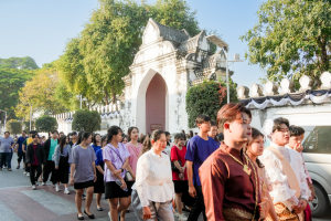 มรภ.เทพสตรี ร่วมเดินรณรงค์แต่งไทยงานแผ่นดินสมเด็จพระนารายณ์มหาราช ครั้งที่ 38 ประจำปี พ.ศ. 2569