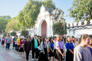 มรภ.เทพสตรี ร่วมเดินรณรงค์แต่งไทยงานแผ่นดินสมเด็จพระนารายณ์มหาราช ครั้งที่ 38 ประจำปี พ.ศ. 2569