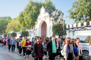 มรภ.เทพสตรี ร่วมเดินรณรงค์แต่งไทยงานแผ่นดินสมเด็จพระนารายณ์มหาราช ครั้งที่ 38 ประจำปี พ.ศ. 2569