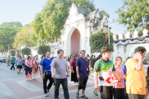 มรภ.เทพสตรี ร่วมเดินรณรงค์แต่งไทยงานแผ่นดินสมเด็จพระนารายณ์มหาราช ครั้งที่ 38 ประจำปี พ.ศ. 2569