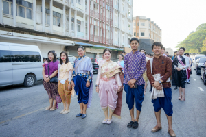 มรภ.เทพสตรี ร่วมเดินรณรงค์แต่งไทยงานแผ่นดินสมเด็จพระนารายณ์มหาราช ครั้งที่ 38 ประจำปี พ.ศ. 2569