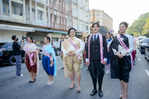 มรภ.เทพสตรี ร่วมเดินรณรงค์แต่งไทยงานแผ่นดินสมเด็จพระนารายณ์มหาราช ครั้งที่ 38 ประจำปี พ.ศ. 2569