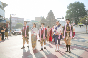 มรภ.เทพสตรี ร่วมเดินรณรงค์แต่งไทยงานแผ่นดินสมเด็จพระนารายณ์มหาราช ครั้งที่ 38 ประจำปี พ.ศ. 2569