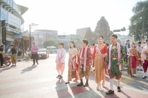 มรภ.เทพสตรี ร่วมเดินรณรงค์แต่งไทยงานแผ่นดินสมเด็จพระนารายณ์มหาราช ครั้งที่ 38 ประจำปี พ.ศ. 2569