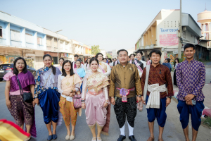 มรภ.เทพสตรี ร่วมเดินรณรงค์แต่งไทยงานแผ่นดินสมเด็จพระนารายณ์มหาราช ครั้งที่ 38 ประจำปี พ.ศ. 2569