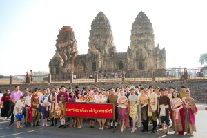 มรภ.เทพสตรี ร่วมเดินรณรงค์แต่งไทยงานแผ่นดินสมเด็จพระนารายณ์มหาราช ครั้งที่ 38 ประจำปี พ.ศ. 2569