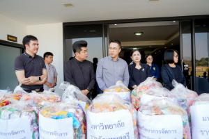 มรภ.เทพสตรี ส่งต่อน้ำใจ มอบสิ่งของอุปโภคบริโภคแก่ ร.31 รอ. เพื่อนำไปมอบแก่ทหารและประชาชนในพื้นที่ชายแดนไทย-กัมพูชา