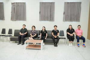 คณะมนุษยศาสตร์ฯ จัดอบรมป้องกันและระงับเหตุอัคคีภัยเบื้องต้น การดับเพลิงและอพยพหนีไฟ