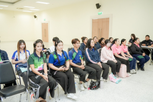 คณะมนุษยศาสตร์ฯ จัดอบรมป้องกันและระงับเหตุอัคคีภัยเบื้องต้น การดับเพลิงและอพยพหนีไฟ