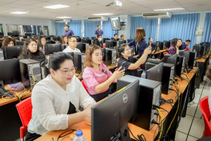 คณะวิทยาการจัดการ จัดอบรม Smart Work with AI : พัฒนาทักษะดิจิทัลด้วย AI เพื่อความเป็นเลิศในการปฏิบัติงาน