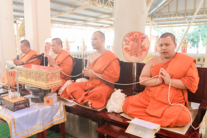 มรภ.เทพสตรี ร่วมพิธีพุทธาภิเษกเข็มกลัดที่ระลึกงานแผ่นดินสมเด็จพระนารายณ์มหาราช ประจำปี พ.ศ. 2569 รุ่นนั่งบัลลังก์ ครบรอบ 370 ปี แห่งการขึ้นครองราชย์ เพื่อมอบให้ผู้ร่วมรำบวงสรวงและคณะกรรมการจัดงานแผ่นดินฯ เพื่อความเป็นสิริมงคล