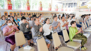 มรภ.เทพสตรี ร่วมพิธีพุทธาภิเษกเข็มกลัดที่ระลึกงานแผ่นดินสมเด็จพระนารายณ์มหาราช ประจำปี พ.ศ. 2569 รุ่นนั่งบัลลังก์ ครบรอบ 370 ปี แห่งการขึ้นครองราชย์ เพื่อมอบให้ผู้ร่วมรำบวงสรวงและคณะกรรมการจัดงานแผ่นดินฯ เพื่อความเป็นสิริมงคล