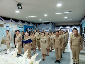 มรภ.เทพสตรี ร่วมกิจกรรมรวมพลังแห่งความภักดี เพื่ออุทิศถวายเป็นพระราชกุศลแด่ สมเด็จพระนางเจ้าสิริกิติ์ พระบรมราชินีนาถ พระบรมราชชนนีพันปีหลวง