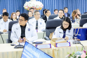 อธิการบดี มรภ.เทพสตรี พร้อมด้วยผู้บริหาร ร่วมการประชุมที่ประชุมอธิการบดีมหาวิทยาลัยราชภัฏแห่งประเทศไทย ครั้งที่ 1 (185)/2569