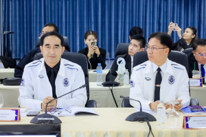 อธิการบดี มรภ.เทพสตรี พร้อมด้วยผู้บริหาร ร่วมการประชุมที่ประชุมอธิการบดีมหาวิทยาลัยราชภัฏแห่งประเทศไทย ครั้งที่ 1 (185)/2569