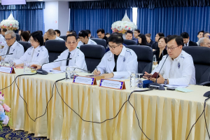 อธิการบดี มรภ.เทพสตรี พร้อมด้วยผู้บริหาร ร่วมการประชุมที่ประชุมอธิการบดีมหาวิทยาลัยราชภัฏแห่งประเทศไทย ครั้งที่ 1 (185)/2569