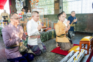 อธิการบดี มรภ.เทพสตรี ร่วมพิธีขออนุญาตจัดงานแผ่นดินสมเด็จพระนารายณ์มหาราช ครั้งที่ 38 ประจำปี พ.ศ. 2569 ณ สถานที่ศักดิ์สิทธิ์นอกเขตพระราชทาน เพื่อความเป็นสิริมงคลแก่คณะกรรมการจัดงาน