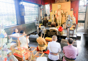 อธิการบดี มรภ.เทพสตรี ร่วมพิธีขออนุญาตจัดงานแผ่นดินสมเด็จพระนารายณ์มหาราช ครั้งที่ 38 ประจำปี พ.ศ. 2569 ณ สถานที่ศักดิ์สิทธิ์นอกเขตพระราชทาน เพื่อความเป็นสิริมงคลแก่คณะกรรมการจัดงาน