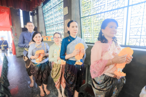 อธิการบดี มรภ.เทพสตรี ร่วมพิธีขออนุญาตจัดงานแผ่นดินสมเด็จพระนารายณ์มหาราช ครั้งที่ 38 ประจำปี พ.ศ. 2569 ณ สถานที่ศักดิ์สิทธิ์นอกเขตพระราชทาน เพื่อความเป็นสิริมงคลแก่คณะกรรมการจัดงาน