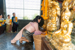 อธิการบดี มรภ.เทพสตรี ร่วมพิธีขออนุญาตจัดงานแผ่นดินสมเด็จพระนารายณ์มหาราช ครั้งที่ 38 ประจำปี พ.ศ. 2569 ณ สถานที่ศักดิ์สิทธิ์นอกเขตพระราชทาน เพื่อความเป็นสิริมงคลแก่คณะกรรมการจัดงาน